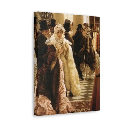La Mondaine (The Woman of Fashion), by James Tissot - Canvas Wall Art - The Sticker Space