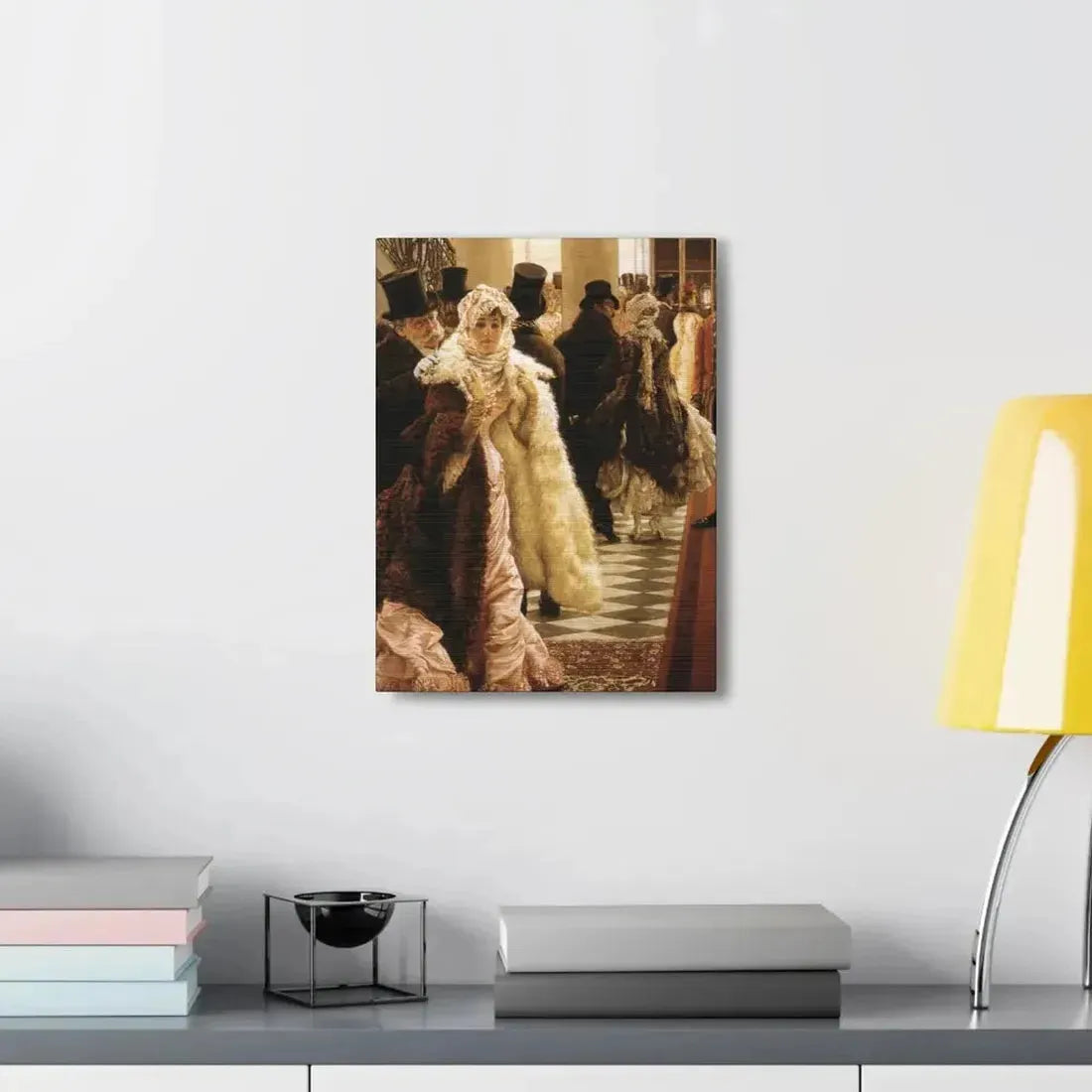 La Mondaine (The Woman of Fashion), by James Tissot - Canvas Wall Art - The Sticker Space