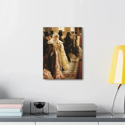 La Mondaine (The Woman of Fashion), by James Tissot - Canvas Wall Art - The Sticker Space