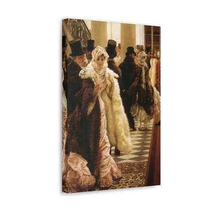 La Mondaine (The Woman of Fashion), by James Tissot - Canvas Wall Art - The Sticker Space