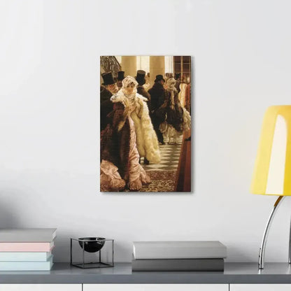 La Mondaine (The Woman of Fashion), by James Tissot - Canvas Wall Art - The Sticker Space