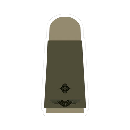 LA OS3 41 Leutnant (Military Rank) STICKER Vinyl Kiss-Cut Decal 3 Inch White - The Sticker Space