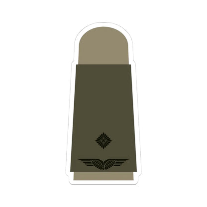 LA OS3 41 Leutnant (Military Rank) STICKER Vinyl Kiss-Cut Decal 4 Inch White - The Sticker Space