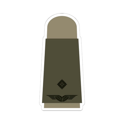 LA OS3 41 Leutnant (Military Rank) STICKER Vinyl Kiss-Cut Decal 6 Inch White - The Sticker Space