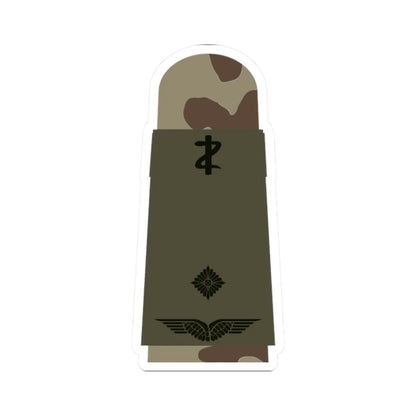 LA OS3 41 Leutnant SanOA ZM L (Military Rank) STICKER Vinyl Kiss-Cut Decal 2 Inch White - The Sticker Space