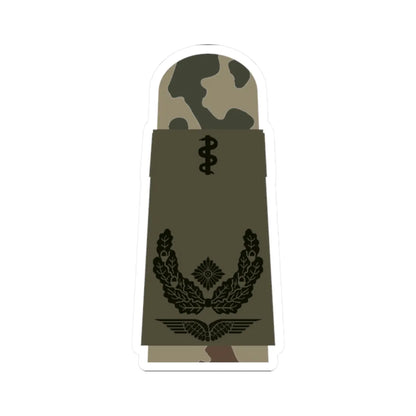 LA OS3 51b Oberstabsarzt HM L (Military Rank) STICKER Vinyl Kiss-Cut Decal 2 Inch White - The Sticker Space