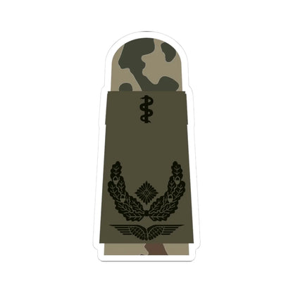 LA OS3 51b Oberstabsarzt HM L (Military Rank) STICKER Vinyl Kiss-Cut Decal 3 Inch White - The Sticker Space