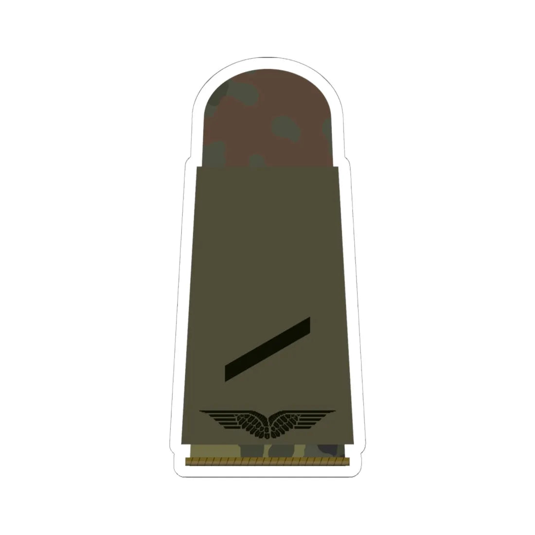 LA OS5 12 Gefreiter FA L (Military Rank) STICKER Vinyl Kiss-Cut Decal 6 Inch White - The Sticker Space