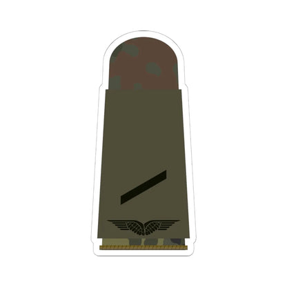 LA OS5 12 Gefreiter FA L (Military Rank) STICKER Vinyl Kiss-Cut Decal 6 Inch White - The Sticker Space