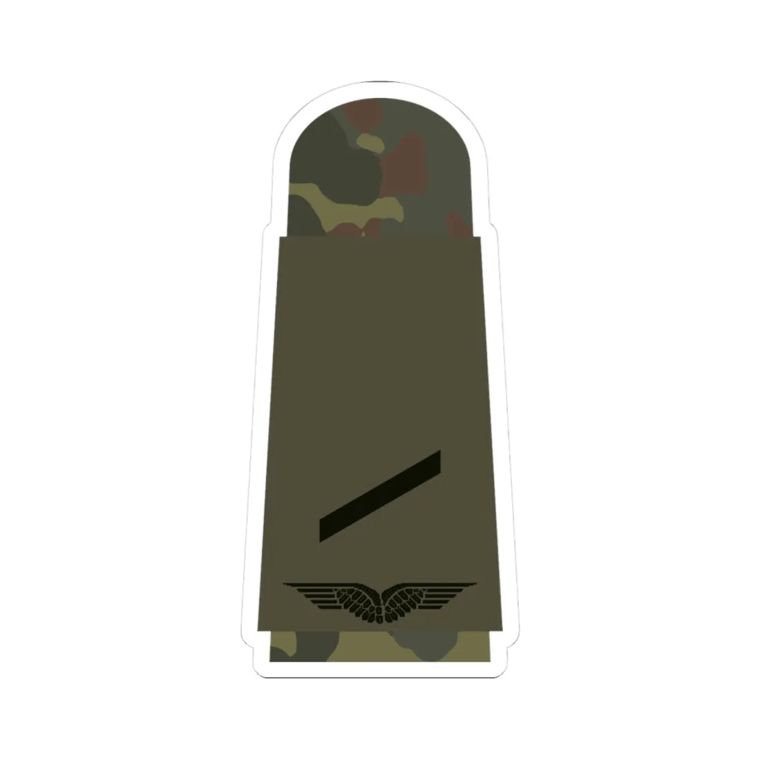 LA OS5 12 Gefreiter L (Military Rank) STICKER Vinyl Kiss-Cut Decal 3 Inch White - The Sticker Space