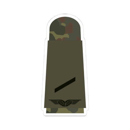 LA OS5 12 Gefreiter L (Military Rank) STICKER Vinyl Kiss-Cut Decal 4 Inch White - The Sticker Space