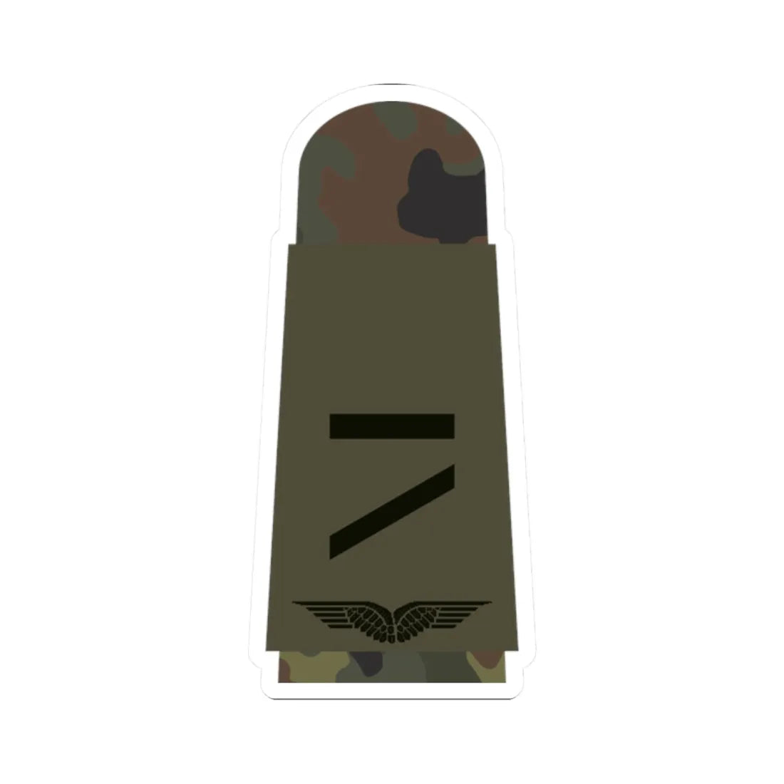 LA OS5 12 Gefreiter UA L (Military Rank) STICKER Vinyl Kiss-Cut Decal 2 Inch White - The Sticker Space
