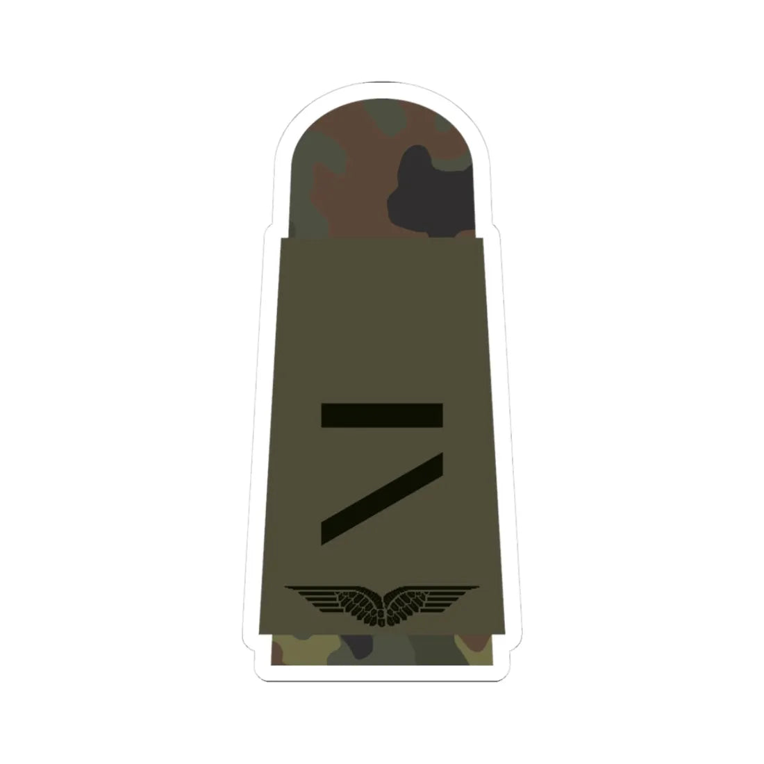 LA OS5 12 Gefreiter UA L (Military Rank) STICKER Vinyl Kiss-Cut Decal 3 Inch White - The Sticker Space