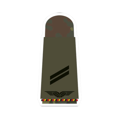 LA OS5 13 Obergefreiter d.R. L (Military Rank) STICKER Vinyl Kiss-Cut Decal 2 Inch White - The Sticker Space