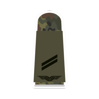 LA OS5 13 Obergefreiter OA L (Military Rank) STICKER Vinyl Kiss-Cut Decal 2 Inch White - The Sticker Space