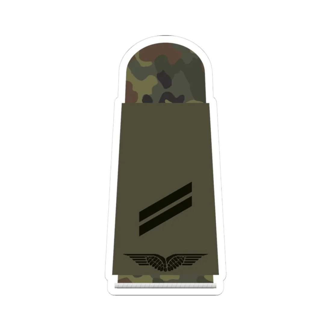 LA OS5 13 Obergefreiter OA L (Military Rank) STICKER Vinyl Kiss-Cut Decal 3 Inch White - The Sticker Space