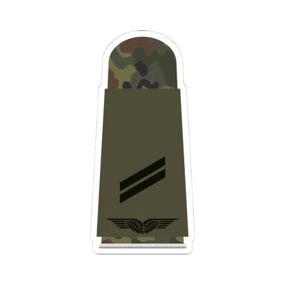 LA OS5 13 Obergefreiter OA L (Military Rank) STICKER Vinyl Kiss-Cut Decal 4 Inch White - The Sticker Space