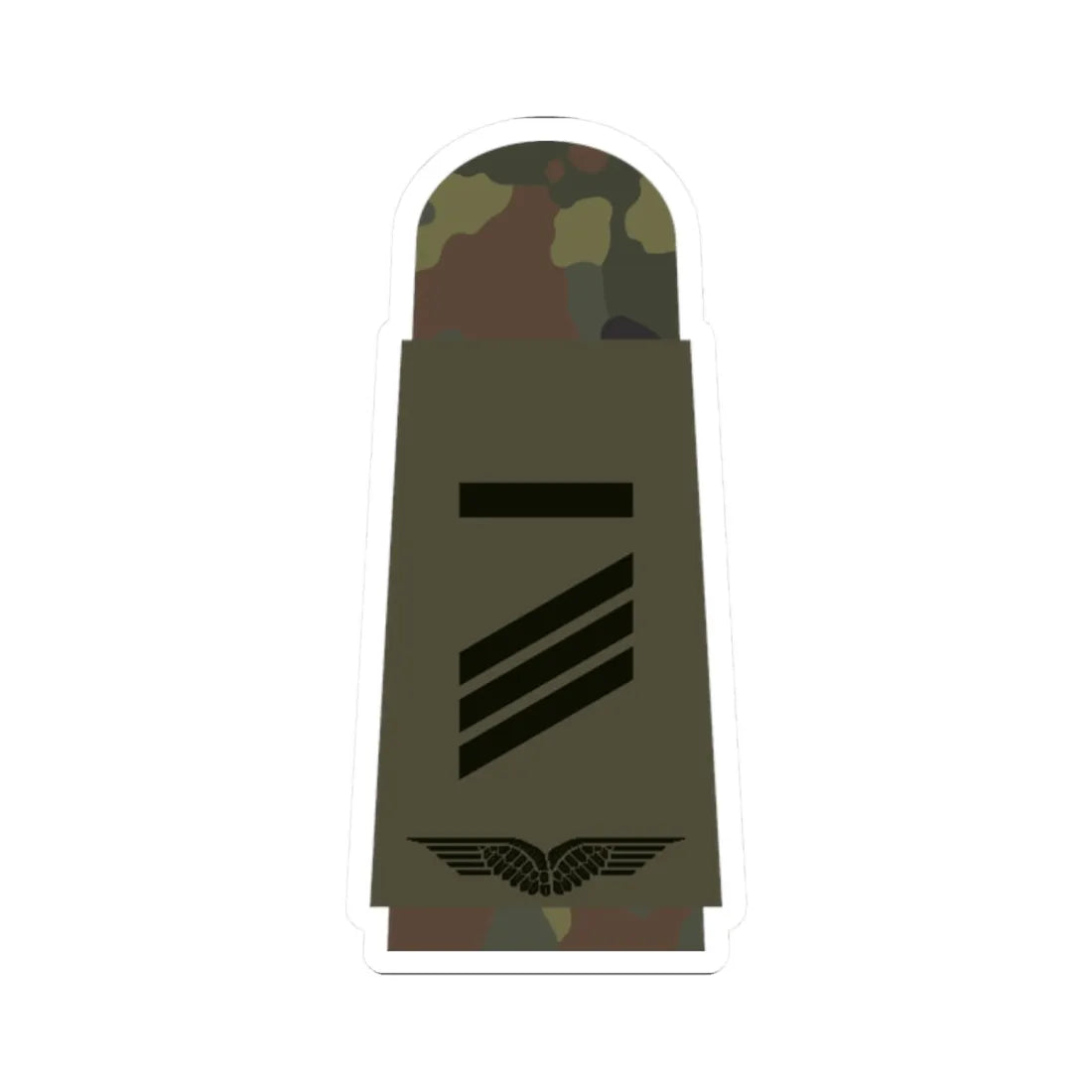 LA OS5 14 Hauptgefreiter UA L (Military Rank) STICKER Vinyl Kiss-Cut Decal 2 Inch White - The Sticker Space