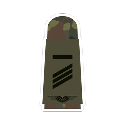LA OS5 14 Hauptgefreiter UA L (Military Rank) STICKER Vinyl Kiss-Cut Decal 4 Inch White - The Sticker Space