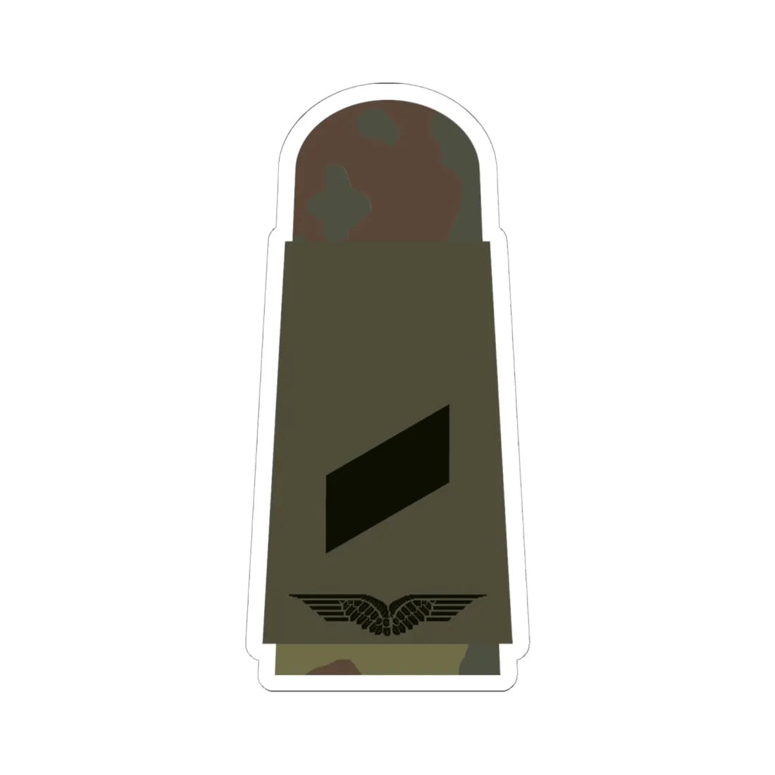LA OS5 17 Korporal L (Military Rank) STICKER Vinyl Kiss-Cut Decal 6 Inch White - The Sticker Space