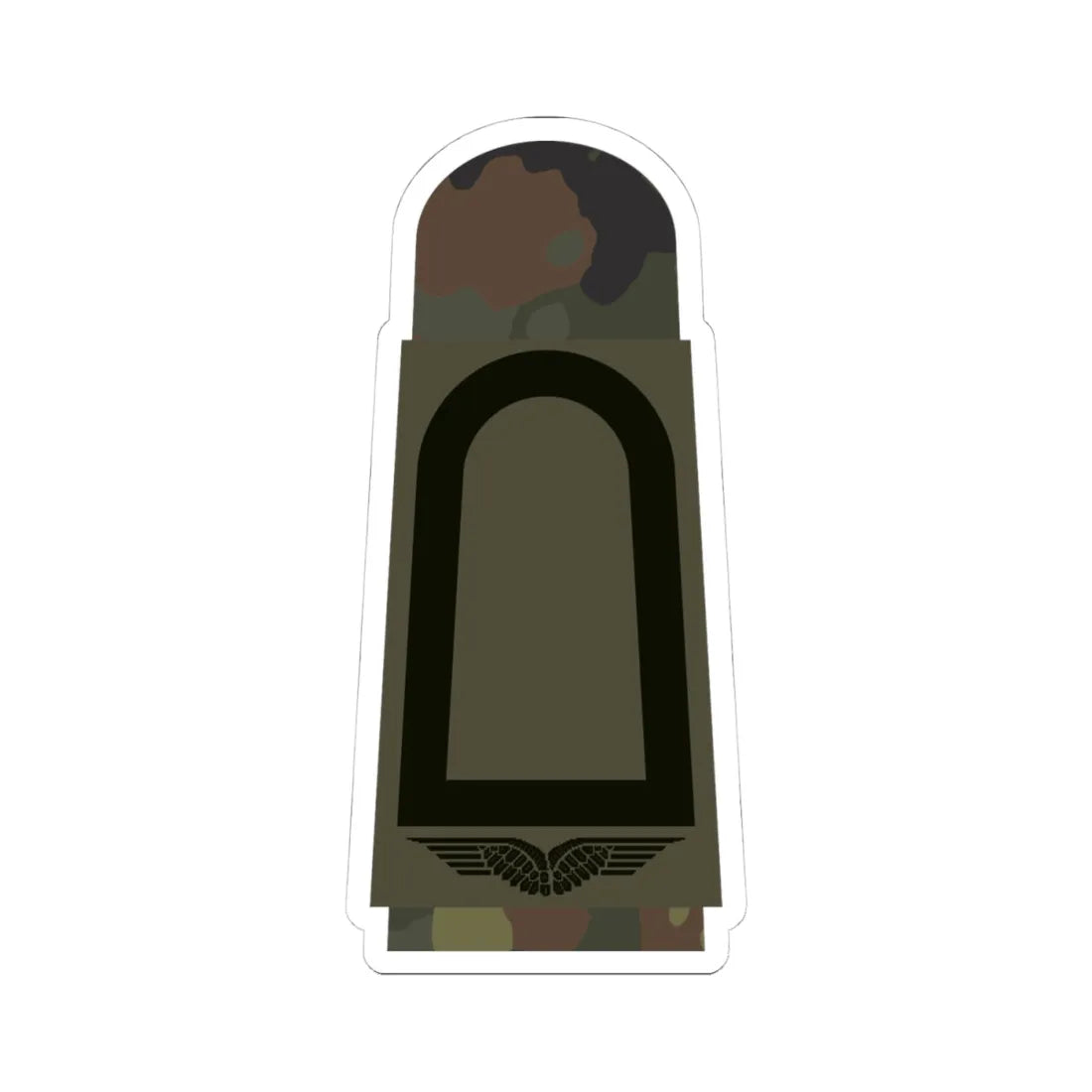 LA OS5 22 Stabsunteroffizier (Military Rank) STICKER Vinyl Kiss-Cut Decal 4 Inch White - The Sticker Space