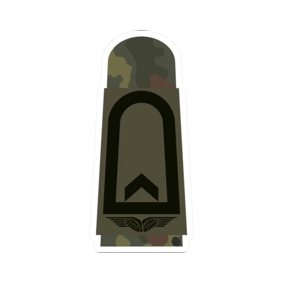 LA OS5 31 Feldwebel (Military Rank) STICKER Vinyl Kiss-Cut Decal 2 Inch White - The Sticker Space