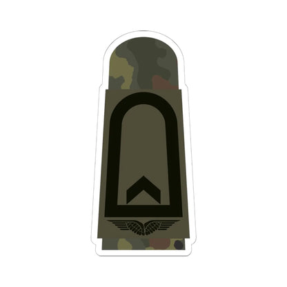 LA OS5 31 Feldwebel (Military Rank) STICKER Vinyl Kiss-Cut Decal 6 Inch White - The Sticker Space