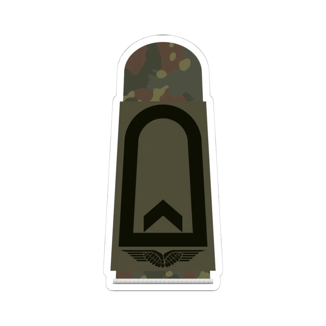 LA OS5 31a Fähnrich (Military Rank) STICKER Vinyl Kiss-Cut Decal 4 Inch White - The Sticker Space
