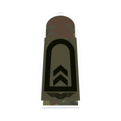 LA OS5 32 Oberfeldwebel (Military Rank) STICKER Vinyl Kiss-Cut Decal 2 Inch White - The Sticker Space