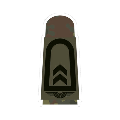LA OS5 32 Oberfeldwebel (Military Rank) STICKER Vinyl Kiss-Cut Decal 3 Inch White - The Sticker Space