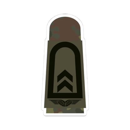 LA OS5 32 Oberfeldwebel (Military Rank) STICKER Vinyl Kiss-Cut Decal 4 Inch White - The Sticker Space