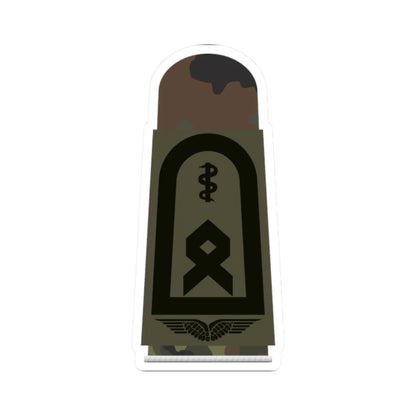LA OS5 33a Oberfähnrich SanOA HMx L (Military Rank) STICKER Vinyl Kiss-Cut Decal 2 Inch White - The Sticker Space