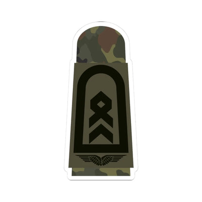 LA OS5 34 Stabsfeldwebel (Military Rank) STICKER Vinyl Kiss-Cut Decal 3 Inch White - The Sticker Space