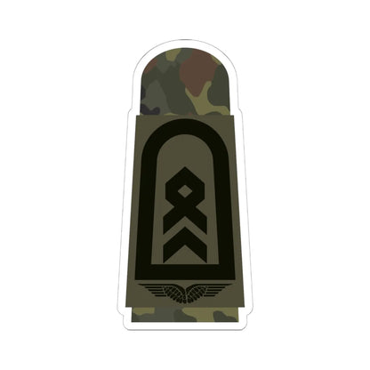 LA OS5 34 Stabsfeldwebel (Military Rank) STICKER Vinyl Kiss-Cut Decal 6 Inch White - The Sticker Space