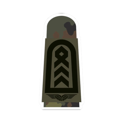 LA OS5 35 Oberstabsfeldwebel (Military Rank) STICKER Vinyl Kiss-Cut Decal 2 Inch White - The Sticker Space