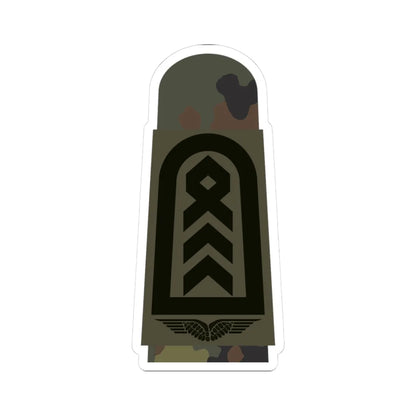 LA OS5 35 Oberstabsfeldwebel (Military Rank) STICKER Vinyl Kiss-Cut Decal 3 Inch White - The Sticker Space