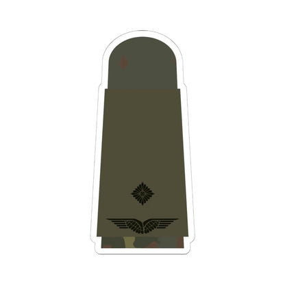 LA OS5 41 Leutnant (Military Rank) STICKER Vinyl Kiss-Cut Decal 6 Inch White - The Sticker Space