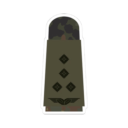 LA OS5 44 Stabshauptmann (Military Rank) STICKER Vinyl Kiss-Cut Decal 4 Inch White - The Sticker Space