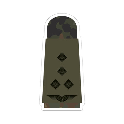LA OS5 44 Stabshauptmann (Military Rank) STICKER Vinyl Kiss-Cut Decal 6 Inch White - The Sticker Space
