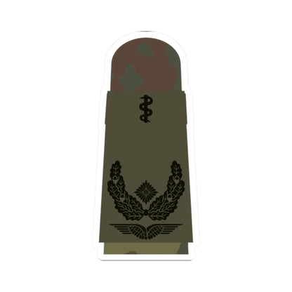 LA OS5 51b Oberstabsarzt HM L (Military Rank) STICKER Vinyl Kiss-Cut Decal 2 Inch White - The Sticker Space