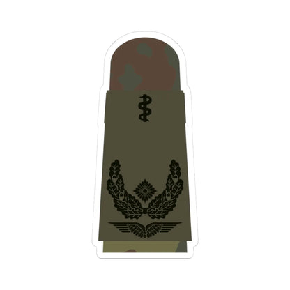 LA OS5 51b Oberstabsarzt HM L (Military Rank) STICKER Vinyl Kiss-Cut Decal 3 Inch White - The Sticker Space