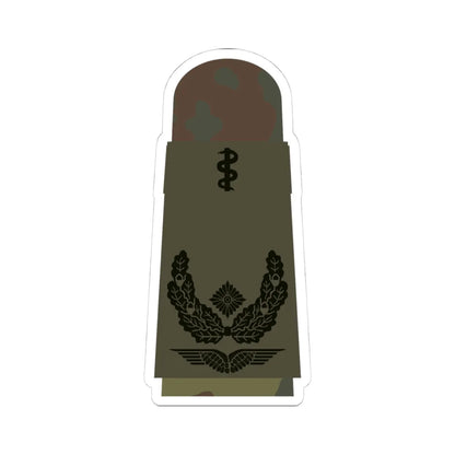 LA OS5 51b Oberstabsarzt HM L (Military Rank) STICKER Vinyl Kiss-Cut Decal 4 Inch White - The Sticker Space