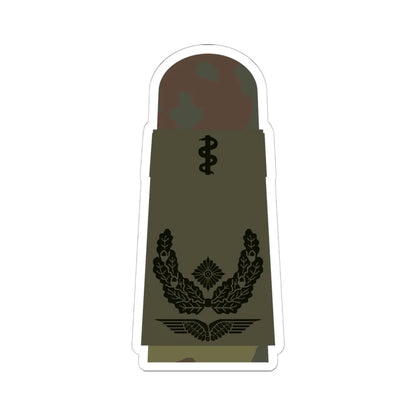 LA OS5 51b Oberstabsarzt HM L (Military Rank) STICKER Vinyl Kiss-Cut Decal 6 Inch White - The Sticker Space