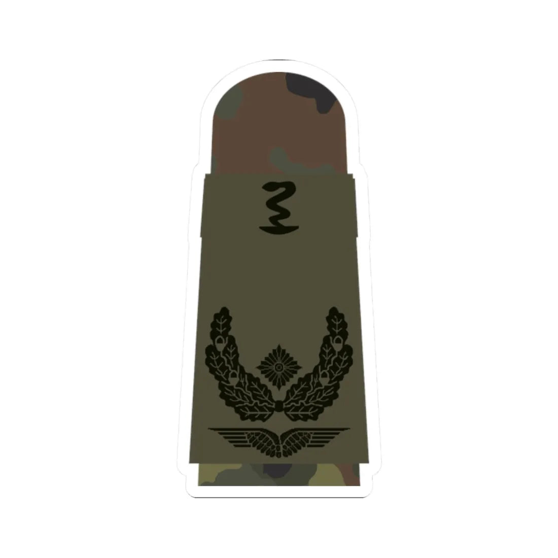 LA OS5 51d Oberstabsapotheker PH L (Military Rank) STICKER Vinyl Kiss-Cut Decal 2 Inch White - The Sticker Space