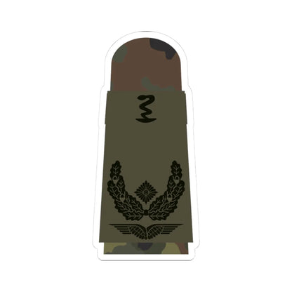 LA OS5 51d Oberstabsapotheker PH L (Military Rank) STICKER Vinyl Kiss-Cut Decal 3 Inch White - The Sticker Space