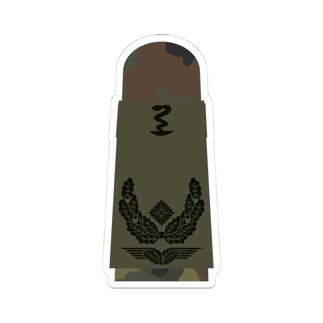 LA OS5 51d Oberstabsapotheker PH L (Military Rank) STICKER Vinyl Kiss-Cut Decal 4 Inch White - The Sticker Space
