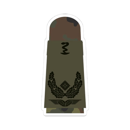 LA OS5 51d Oberstabsapotheker PH L (Military Rank) STICKER Vinyl Kiss-Cut Decal 4 Inch White - The Sticker Space