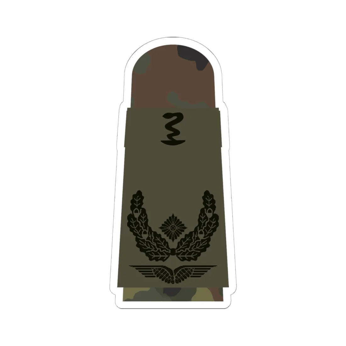 LA OS5 51d Oberstabsapotheker PH L (Military Rank) STICKER Vinyl Kiss-Cut Decal 6 Inch White - The Sticker Space