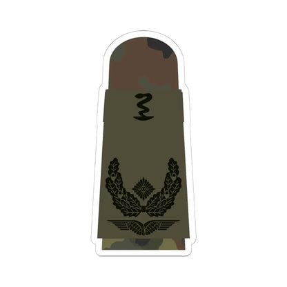 LA OS5 51d Oberstabsapotheker PH L (Military Rank) STICKER Vinyl Kiss-Cut Decal 6 Inch White - The Sticker Space