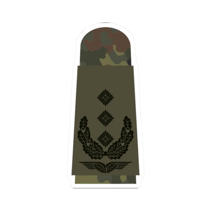 LA OS5 53 Oberst (Military Rank) STICKER Vinyl Kiss-Cut Decal 2 Inch White - The Sticker Space